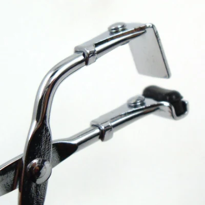 Stainless Steel Custom Logo False Eyelash Curler Small Partial Lash Curlers