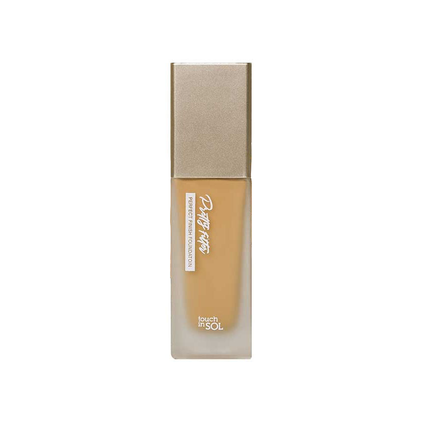 (Touch in SOL) Prettyfilter Perfect Finish Foundation [#3 Medium Tan] 35g