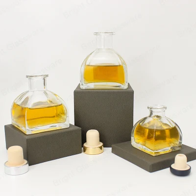 Unique Glass Diffuse Bottle Pretty Bulk Glass Diffuse Bottle for Home Decoration