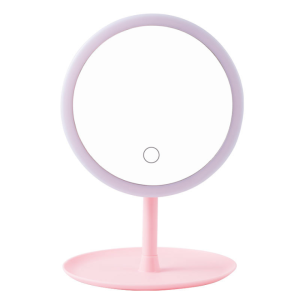 Updated 2019 Version 10X Magnifying Makeup Mirror With Lights, LED Lighted Portable Hand Cosmetic Magnification Light up Mirrors