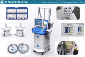 vacuum cavitation system with 4 handpieces fast body slimming machine