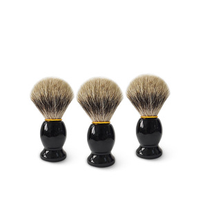 Wholesale manufacturer low MOQ  men synthetic shaving brush