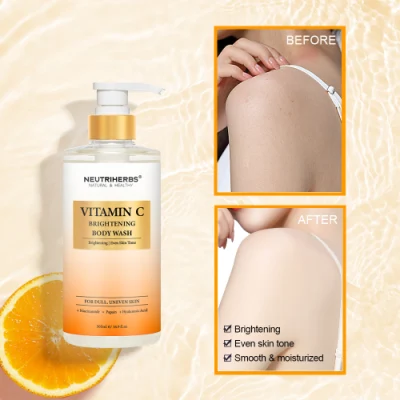 Wholesale New Arrival Skincare Shower Gel Brightening Vitamin C Body Wash