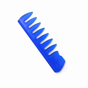 Wide Teeth Afro Comb Insert Curly Wig Comb Hair brush Hair Fork Pick Comb Plastic Handle Hairdressing Design Styling Tool