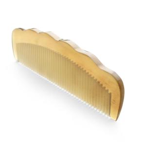 Wood And Buffalo Horn Comb