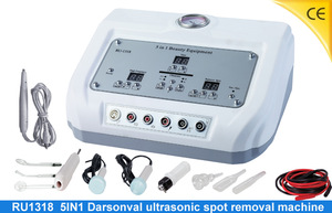 YL-R1318 Darsonval high frequency 5 IN 1 Beauty Care Massager Machine