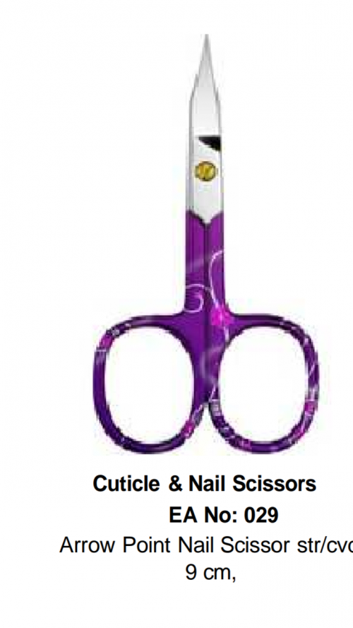 Cuticle and nail scissor