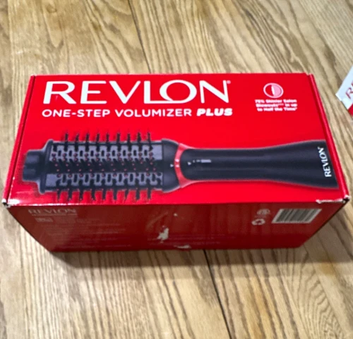Revlon One-Step Volumizer Plus Dryer Brush Detachable 4 Heat Black ,Red