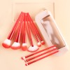 Portable Makeup Brush Set with Crocodile Pattern Handle & Pouch  Wholesale Private Label Cosmetic Brushes