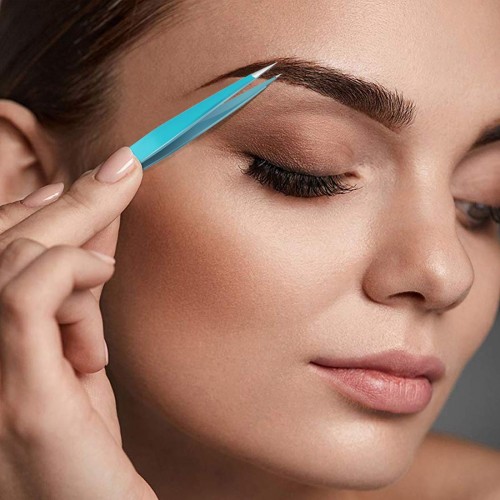 Tweezers for Ingrown Hair Best Stainless Steel Professional Pointed Blackhead Remover Eyebrow Hair Facial Hair Splinter