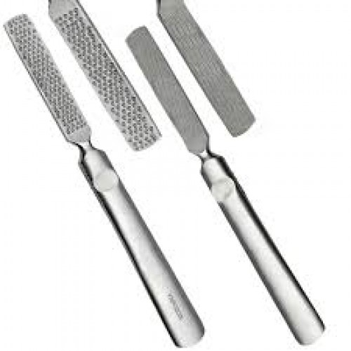 Stainless steel foot file