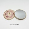 Ancient Creative Retro Style Portable Metal  Zinc Alloy Makeup Mirror