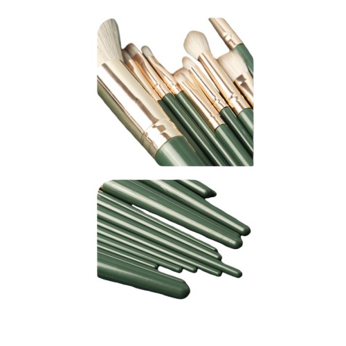 14pcs All-in-One Makeup Brush Set for Full Face Makeup