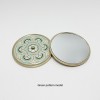 Ancient Creative Retro Style Portable Metal  Zinc Alloy Makeup Mirror