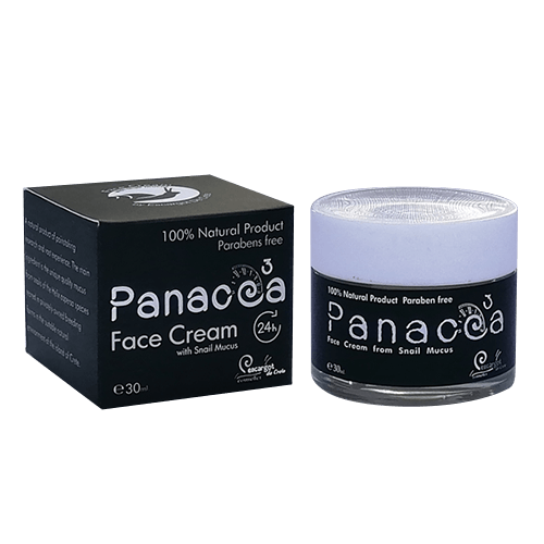 24h Face Cream from snail secretion Panacea3 Silver Line