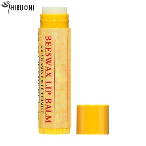 100% Natural Moisturizing Lip mask Balm, Original Beeswax with Vitamin E & Peppermint Oil