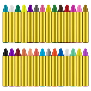 12 Color Kids Washable Face Painting Crayons for Parties, Festivals