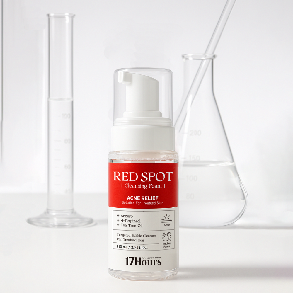 17Hours Red Spot Cleansing Foam