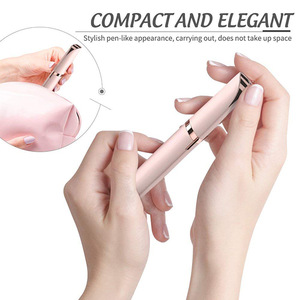 2019 Mini Painless Portable Precision Electric Eyebrow Hair Trimmer
