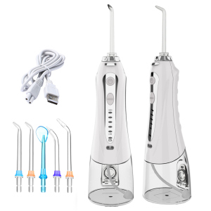 2021 Amazon Best Dental Oral Irrigator Cordless Water Flosser with 300ml Factory Supply rechargeable design china factories