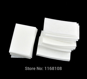 55 Lint Soft Wipes Nail Art Wipes Clean Paper Cotton Pads Polish Remover Make-up Nail Art Hot Selling