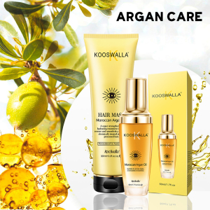 Acceptable customized LOGO professional salon hair care products best argan oil hair care products
