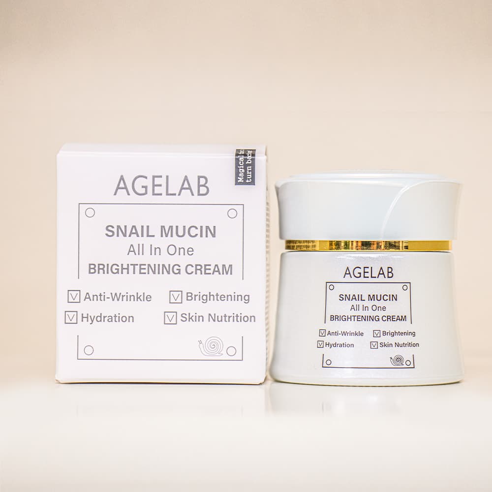 [AGELAB] Snail Mushin All In One Brightening Cream 60g