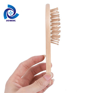 Airbag Massage Comb,Hair Brush for Curly Thick Or Long Hair,Wooden Paddle Hairbrush for Women and Men