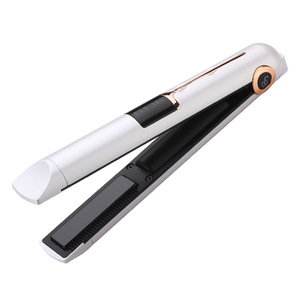 Amazing price Mini Wireless flat iron Rechargeable Cordless Hair Straightener