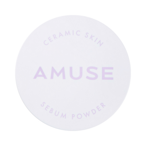 (AMUSE) Ceramic Skin Sebum Powder [02 Violet] 5g