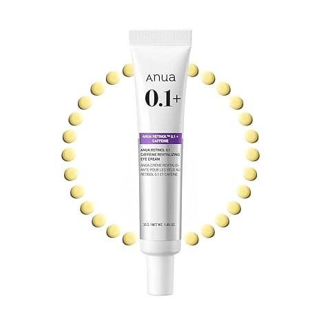 Anua Retinol 0.1 Caffeine Revitalizing Eye Cream