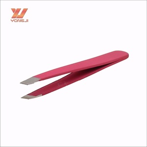 Best quality magic small size slant eyebrow tweezers