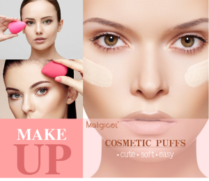 Best selling wholesale beauty cosmetics puff blender accessories face makeup sponges brushes powder puffs