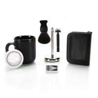 BLACK Shaving Set WITH CUP