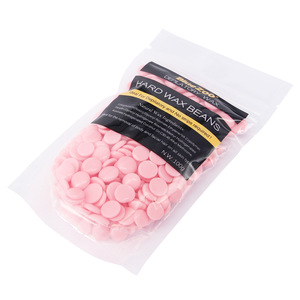 BlueZOO OEM/OBM/ODM 100g Rose Pink Depilatory Waxing Products Hard Wax Pellets for Hair Removal