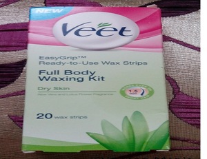 Body Waxing Strips for dry skin