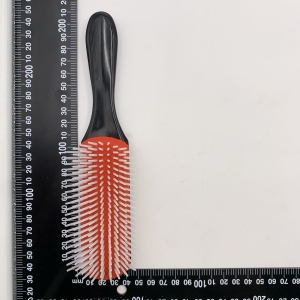 Bristle Needle Mini 5 Line Danman Style Hair Brush Custom Logo Printed Plastic Waterproof