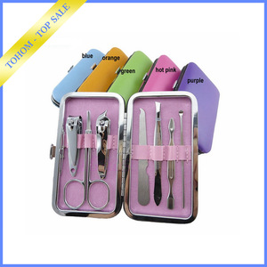 Christmas Holiday Fashion factory price disposable manicure pedicure nail clipper set manicure tools