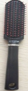 colorful popular plastic hairbrush for hotel and homeuse