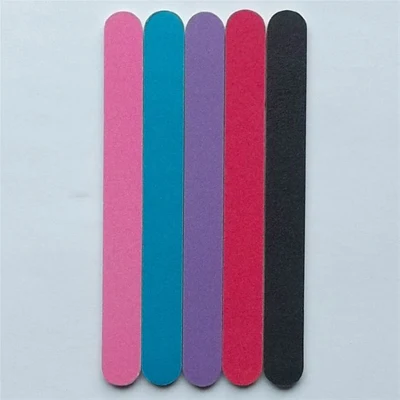 Custom Hot Sale New Style Nail Tool Polished Strip Glitter Nail File NF7134