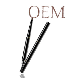 Custom Logo Cosmetics No Brand Matt Pigmented High Quality Make up Private Label Aut Eyebrow Pencil