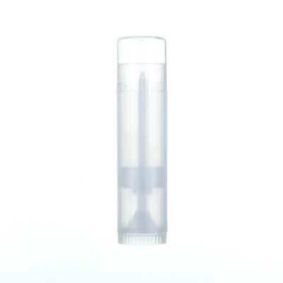 Cute Flat Beautiful PP Plastic Lip Balm Container