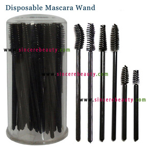 Disposable Mascara Wand Lip Gloss Wand Lip Brush Eyeliner Brush Blush Brush Eye Shadow Applicator & Spatula