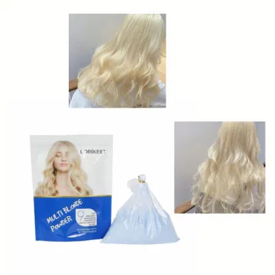 Dust Free Blue Volume Powder Matte Professional Different Color Hair Coloring Powder