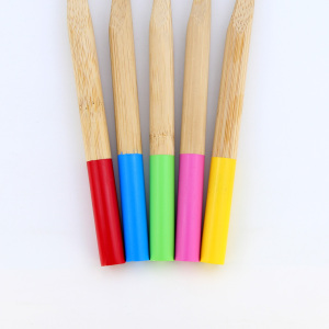 Eco-friendly BPA free Nylon Bristles OEM Bamboo Toothbrush with Customized no waste Packing and Logo