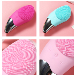 Electric Face Brush Hot Sale Cleanser Massager High Quality Silicone Facial Cleansing Brush