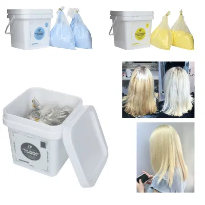 Hair Bleaching Powder 7 Colors for Salon Use 500g OEM Free Samples