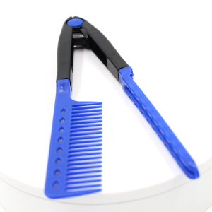 Hair dressing comb high quality plastic heat-resistant large wide hair brush detangling wide tooth comb