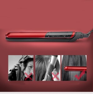 Hair Iron Flat 2-in-1 ceramic coating Hair straightener comb hair Curler beauty care Iron healthy beauty curling irons flat iron