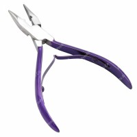 Hair Professional Extension & Beading Tool Kit Plier Set for beads Micro Ring (Purple)